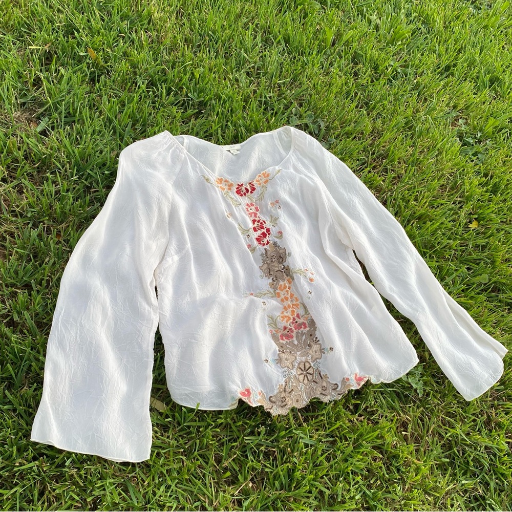 Vintage Long Sleeve Blouse